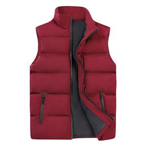Venta al por mayor chaqueta puffer sin mangas invierno burbuja Puffer chaqueta para los hombres logotipo personalizado al aire libre cálido acolchado Logo puffer chaqueta - Product Image 6