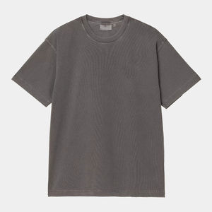 Camisetas de algodón 100% de alta calidad para hombre, venta al por mayor, ajuste holgado, estilo informal, tela de estambre, serigrafía, patrón de letras - Product Image 1