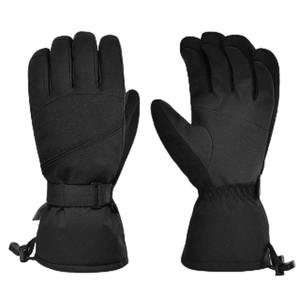 Gants de ski thermiques d'hiver personnalisés gants de course en cuir imperméables et coupe-vent pour les sports de neige en plein air - Product Image 4