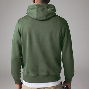 Venta al por mayor con logotipo personalizado, nuevo diseño, ropa informal, suéter liso de peso pesado, sudaderas con capucha para hombre para exteriores - Product Image 3