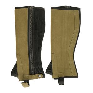 riding chaps synthetic leather pair zip up amara equestrian half