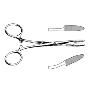 Pinzas Hemostáticas Mosquito, Dientes Curvos y Rectos, Acero Inoxidable, Pinzas de Microcirugía para Arterias, Aprobadas por ISO - Product Image 5