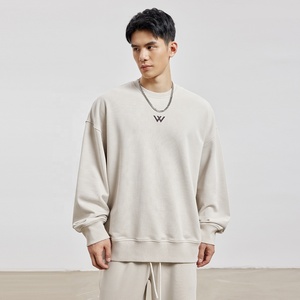 Sweat-shirt unisexe en coton de haute qualité, col rond, imprimé personnalisé, broderie, sweat-shirt pour femme, sweat-shirt pour homme - Product Image 4