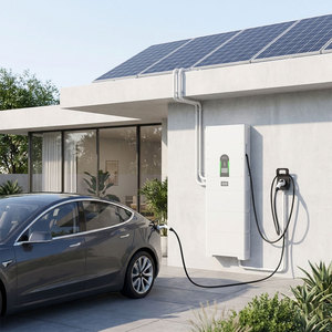 Sistema de Almacenamiento de Energía Bidireccional V2G, Inversor Híbrido de 7kW, Función de Cargador V2H para Vehículos Eléctricos, Batería Apilable de LiFePO4, ESS para el Hogar - Product Image 4