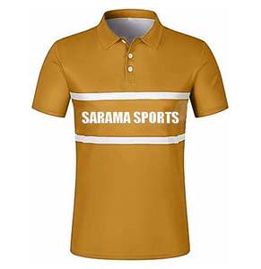 Venta al por mayor de secado rápido solapa camiseta bordado Logo camisas de alta calidad liso Golf camisetas personalizado bordado logo Golf camisa - Product Image 1