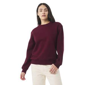 Sudadera Personalizada con Cuello Redondo para Mujer, Informal, de Algodón, para Exteriores, Ropa de Calle, Moda de Invierno, Sudadera con Cuello Redondo Teñida - Product Image 1