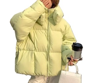 Veste à capuche pour femmes fabriquée par le fabricant, conception personnalisée, veste d'hiver en gros, veste coupe-vent de haute qualité - Product Image 1