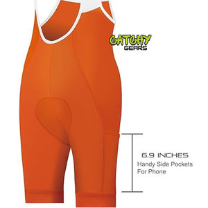 Pantalones Cortos de Ciclismo Ligeros, Transpirables, Unisex, de Spandex y Poliéster, para Desplazamientos Diarios y Ciclismo Deportivo - Product Image 3