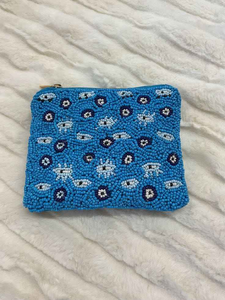 Porte-monnaie vintage à motifs complexes faits à la main, perles de rocaille, artisanat, mini porte-monnaie brodés pour femmes - Product Image 3