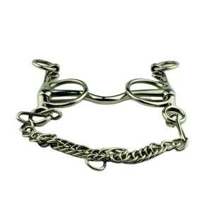 Nuevo Diseño Cómodo de Bocado de Acero Inoxidable Pelham y Weymouth para Entrenamiento de Equitación y Competición, Equipo Ecuestre - Product Image 1