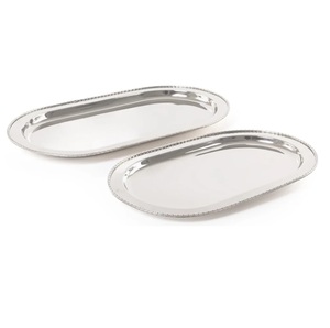 Bandeja de Servicio para Alimentos, Decoración de Mesa de Comedor para el Hogar y Hoteles, Bandeja de Servicio con Acabado Personalizado - Product Image 2