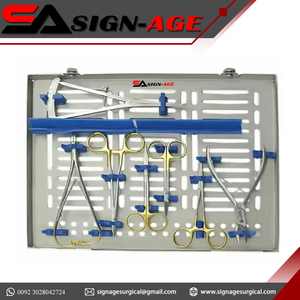 Kit de herramientas de cirugía oral de ortodoncia de acero inoxidable mejor calificado Instrumentos quirúrgicos dentales por Sign-Age Surgical (CE aprobado) - Product Image 5
