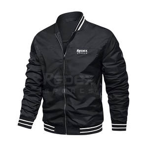 Dernière conception 100% polyester fait hommes Bomber veste imperméable en gros Bomber veste pour hommes - Product Image 1