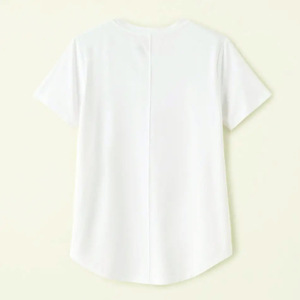Nueva llegada Unisex 100% algodón Mujer camiseta/mujer Casual media manga camisetas/personalizado verano Camisetas mujeres - Product Image 2