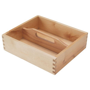 Couverts de rangement en bois pour intérieur et extérieur Condiments Couverts et ustensiles Caddy Organisateur de cuisine Caddy en bois pour le stockage - Product Image 4