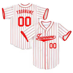 Custom Baseball Jersey <b>Men</b> Women 220 Grams 100% Polyester Printed <b>Hipster</b> Hip Hop Short Sleeve Quick-Dry Fabric - Product Image 2