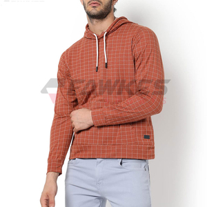 Mode coton polyester col rond couleur personnalisée Logo tenue décontracté extérieur nouveau style pleine impression hommes sweats à capuche - Product Image 1