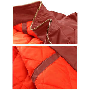 Personalizado al por mayor poliéster satén a prueba de viento chaqueta de bombardero de alta calidad chaquetas de bombardero hombres chaqueta de bombardero de satén - Product Image 6