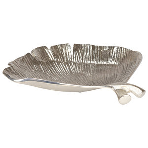 Bandeja decorativa de hoja dorada de Metal de la mejor venta para mesa central decoración de boda en casa al mejor precio - Product Image 5