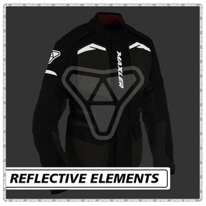 Vestes de moto pour hommes, équipement de protection pour le motocross, vestes de moto de haute qualité, vestes de moto en textile Cardura - Product Image 2