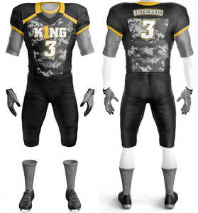 Men's Oversized T-Shirt Mesh Jersey American Football Jersey Custom Fashion American Football Uniform Wholesale - Product Image 5