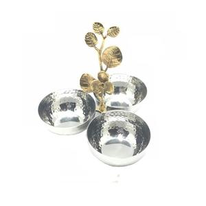 Bol de service de fruits à finition antique au design fait à la main Bol de table décoratif de qualité supérieure pour fruits et légumes Bol en métal profond - Product Image 5