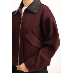 Vestes de style utilitaire à coupe régulière WM-JKT-WS25-041 pour la saison d'automne - Product Image 2