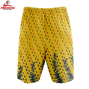 Shorts de basket-ball personnalisés, confortables, en polyester, pour hommes, sport, séchage rapide, impression par sublimation, logo, shorts en mesh - Product Image 2