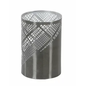 Bougeoir votif noir en métal de haute qualité - Product Image 1