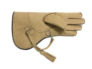 Gants de fauconnerie personnalisés en gros |   Gants de manipulation des oiseaux en cuir de vache souple à double couche pour la chasse aux aigles et aux faucons - Product Image 2