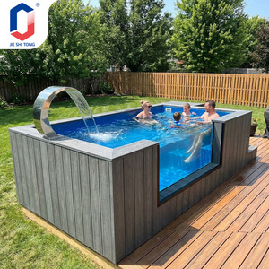 Prefabricated Above Ground <b>Pool</b> UV Resistant Durable Structure For Backyard Villa Homestay Resort Complete Supporting Equipment - Product Image 1