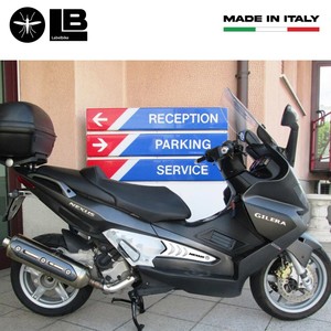 Scooter <b>Footrest</b> Stickers for Gilera Nexus 300-500 Resin Gel Design - Product Image 3