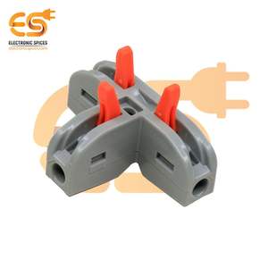 HM--112 T-Shape 3-Way Electronic Spice <b>Terminal</b> <b>Block</b> 450V/32A Splicing Lever Wire Connector - Product Image 4