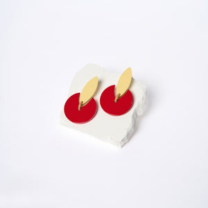 Minh Giang หัตถกรรมหัตถกรรมต่างหูเขาควายธรรมชาติทำด้วยมือน้ำหนักเบาเป็นมิตรกับสิ่งแวดล้อมห้อยเครื่องประดับสำหรับผู้หญิง - Product Image 3