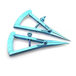 Manual Premium 20mm oftálmico Dental Castroviejo calibrador tornillo ajuste titanio Acero inoxidable certificación CE precisión - Product Image 4