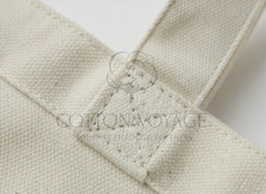 Sacs en toile écologiques personnalisés à prix d'usine en gros, 100% logo personnalisé, coton, longue poignée pour les achats en plein air - Product Image 2