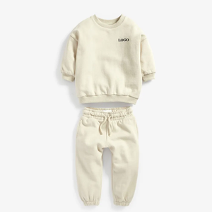 2025 chándal personalizado para niños, ropa para niñas y niños, sudaderas con capucha, sudadera en blanco, conjunto de Jogger, chándal para niños, chándal para niños - Product Image 1