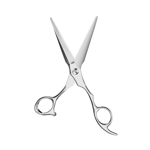 Tijeras de corte de pelo de peluquero de grado quirúrgico pulido de espejo de 5,5 pulgadas con tornillo de lujo VG10 tijera de salón con mango de acero - Product Image 6
