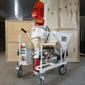 M6 M9 High Quality Gypsum Mixing Pump Spraying Machine Mortar Plastering Machine G5c G4 Plaster Station