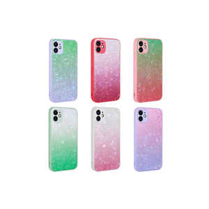Funda Protectora de Silicona Rígida con Patrón de Mármol de Lujo JoieCreatif para iPhone 11, Color Degradado, con Diseño Elegante Estilo INS - Product Image 2