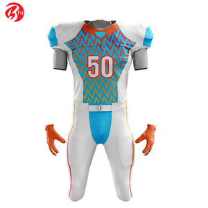 Unique Design Youth Sports Wear American Football Jersey Latest American football tops With Shorts - Product Image 2
