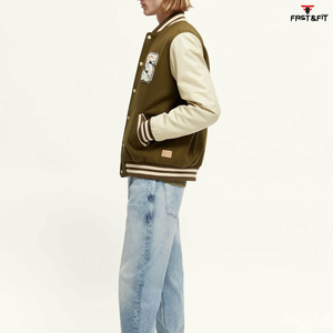 2026 Lona de alta calidad 100% algodón transpirable a prueba de viento de manga larga ropa de invierno elegante chaqueta de bombardero personalizable elegante para - Product Image 4