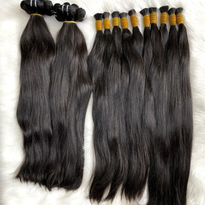 Extensiones de Cabello Remy Indio Virgen al por Mayor a Precio de Fábrica, Cabello Humano 100% Natural con Ondas Naturales, Doble Trama, Se Puede Permanente - Product Image 4