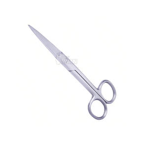 Haute qualité 23cm droit carbure de tungstène poignée en or ciseaux utérins acier inoxydable non stérile avec source d'alimentation manuelle - Product Image 2