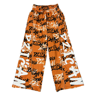 Baggy Trouser Hip Hop Streetwear Patchwork Embroidery Zip up Baggy Pants Custom Screen Printing Men Leg <b>Oversized</b> <b>Sweatpants</b> - Product Image 1