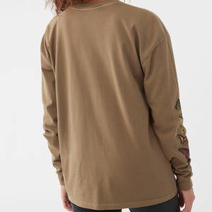 เสื้อยืดคอกลม400gsm ผ้าฝ้าย100% สำหรับผู้หญิงโลโก้ตามสั่ง - Product Image 5