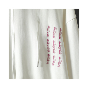 380GSM Heavy Weight Premium Quality Solid Color Oversize Fashion Hoodies Loose Thick Heavy Plain Hoodie - Product Image 6