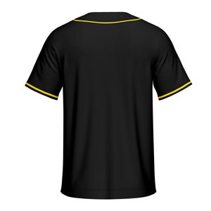 Customized Sublimation Button <b>Baseball</b> Jersey Men Breathable Polyester <b>Baseball</b> Uniform Embroidery Print Blank <b>Baseball</b> Jersey - Product Image 2
