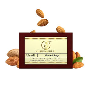 Jabón de Almendra Natural Khadi-125g - Product Image 1