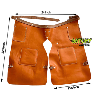 Montar a caballo al por mayor en cuero de gamuza con herramientas en logotipo personalizado - Product Image 3